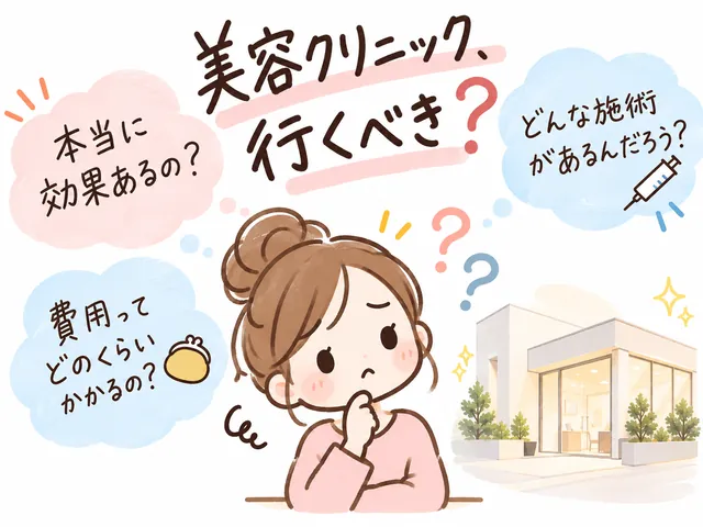 美容クリニック行くべき?