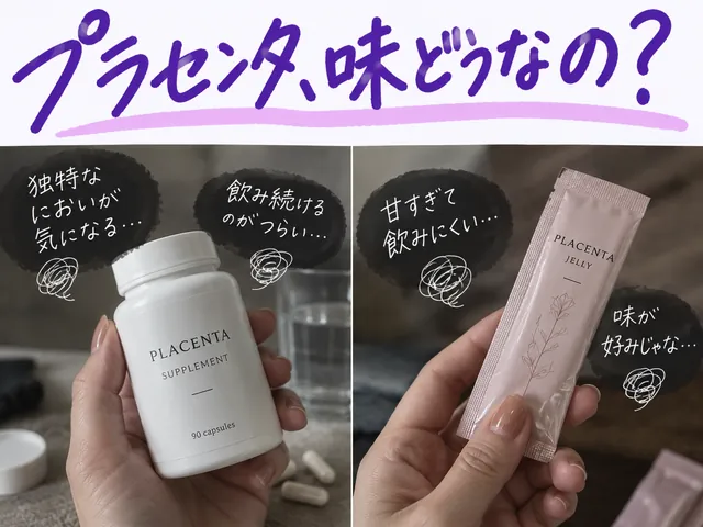 味が心配